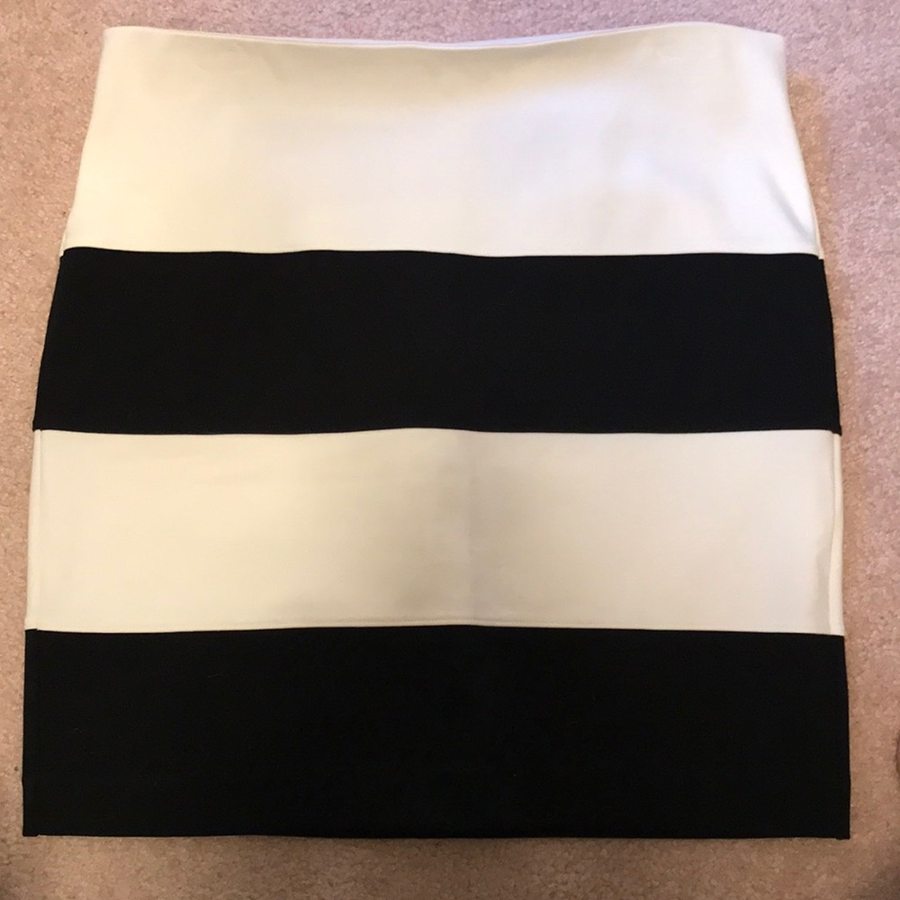 Striped Loft Pencil Skirt